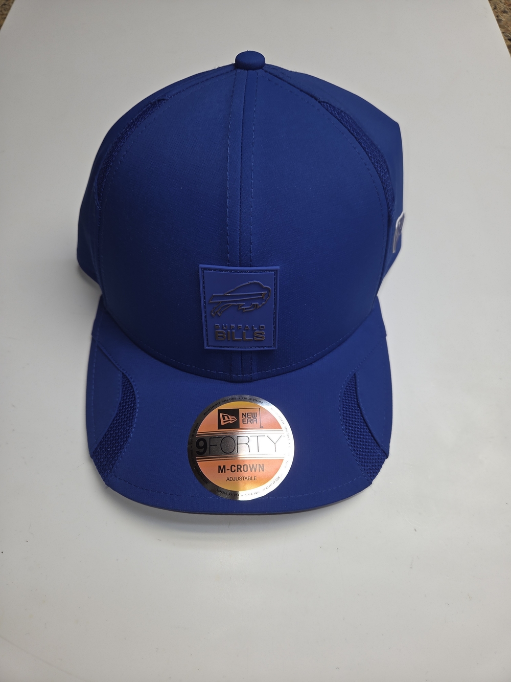 New Era 9FORTY Buffalo Bills Royal Blue M Crown Snapback Hat Cap